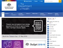 Tablet Screenshot of diagnosticimaging.health.gov.au