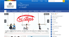 Desktop Screenshot of carers.health.gov.au