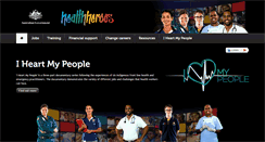 Desktop Screenshot of healthheroes.health.gov.au