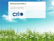 Tablet Screenshot of mind-tuning.health.nl