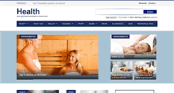 Desktop Screenshot of health.nl