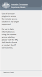 Mobile Screenshot of desktop.health.gov.au
